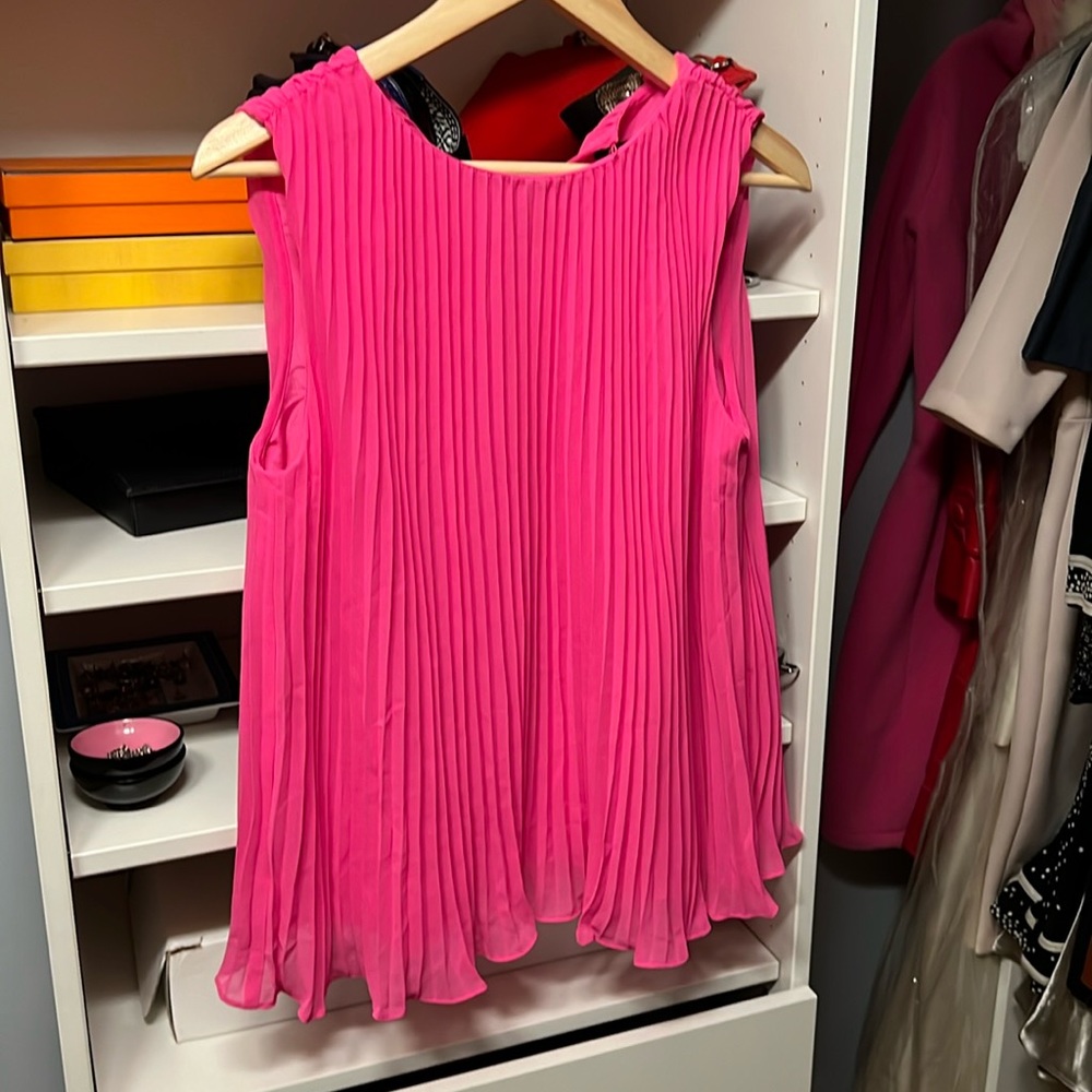 J. Crew Pleated top